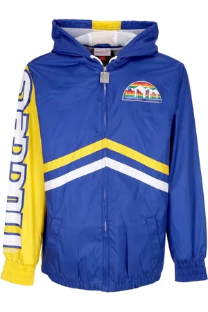Mitchell & Ness Sport, Herre, Blå, XL, Uld, NBA Uafviselig Windbreaker Hardwood Classics