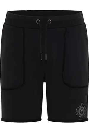 Carlo Colucci Shorts, Herre, Sort, M, Bomuld, Unik Oversize Short De Benedetto