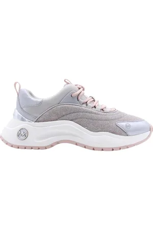 Michael Kors Sko, Dame, Flerfarvet, 38 1/2 EU, Uld, Stilfulde Caramos Sneakers