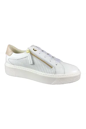 Dl Sko, Dame, Hvid, 41 EU, Uld, Stilfulde Sneakers til Kvinder
