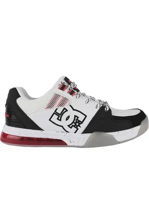 Dcshoes Sko, Herre, Flerfarvet, 44 EU, Læder, Premium Læder Sneakers med Broderet Logo