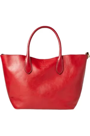 Ralph Lauren Taske, Dame, Rød, ONE SIZE, Uld, Bellport Reversible Skuldertaske