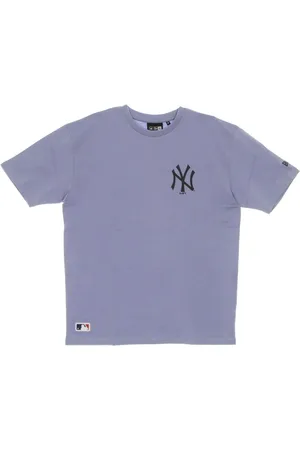 New Era Top, Herre, Lilla, XL, MLB Oversized Logo Tee Iridescent Multi