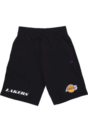 New Era Shorts, Herre, Sort, S, NBA Wordmark Casual Shorts