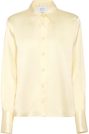 MVP Wardrobe Bluser & Skjorter, Dame, , XS, Grand Ribaud Viscose Skjorte med Høj Manchet