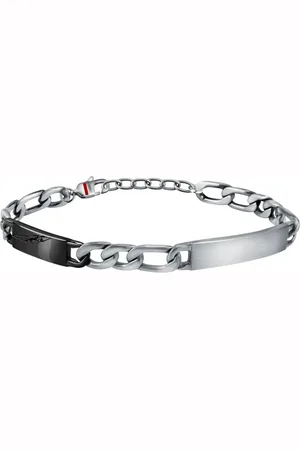 Sector No Limits Tilbehør, Herre, Flerfarvet, ONE SIZE, Uld, Energi Armbånd Sort Ørn Rustfrit Stål