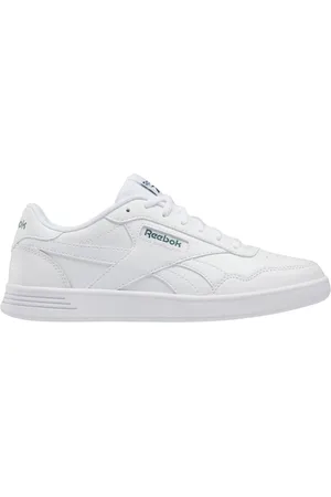 Reebok Sko, Dame, Hvid, 40 1/2 EU, Uld, Stilfulde Court Advance Sneakers