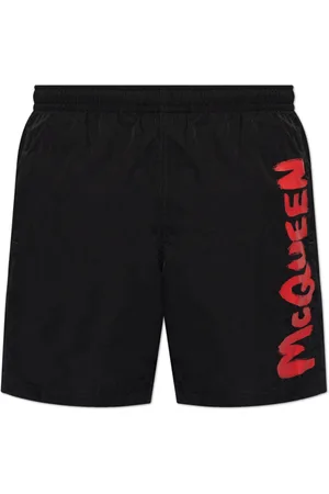 Alexander McQueen Badetøj, Herre, Sort, S, Badebukser