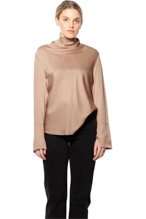 Ahlvar Gallery Bluser & Skjorter, Dame, , XS, Silke Waterfall Bluse