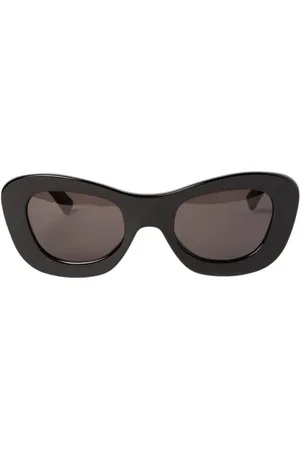 AMBUSH Tilbehør, Dame, Sort, 54 MM, Uld, Moderne Hybrid Solbriller i Levende Farver