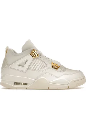Jordan Sko, Dame, Hvid, 39 EU, Uld, Vintage Guld Sneakers