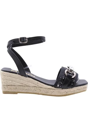 Maypol Sko, Dame, Sort, 39 EU, Elegant Kilehæle Sandaler