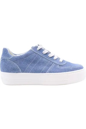 Paul Green Sko, Dame, Blå, 37 EU, Uld, Stilfulde Damesneakers