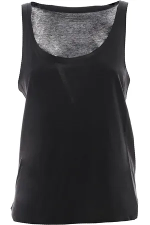 Majestic Top, Dame, Sort, XL, Uld, Stilfuld Polo Skjorte