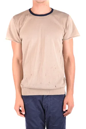 D.A. Daniele Alessandrini Top, Herre, , L, Uld, Stilfuld Herre T-Shirt
