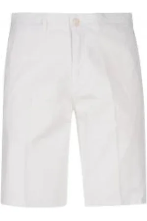 HARMONT&BLAINE Shorts, Herre, Hvid, 2XL, Bomuld, Casual Bermuda Twill Cotton Shorts