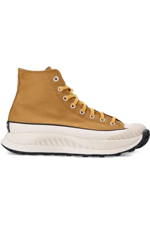 Converse Sko, Herre, Brun, 43 EU, Uld, Brændt Honning Hi-Top Sneakers