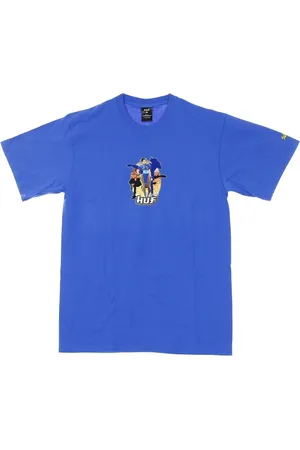 Huf Top, Herre, Blå, M, Chun-Li Street Fighter II Tee