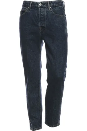 Nine In The Morning Jeans, Herre, Blå, W30, Bomuld, Slim-Fit Nolan Jeans