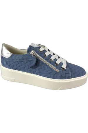 Dl Sko, Dame, Blå, 40 EU, Uld, Stilfulde Damesneakers