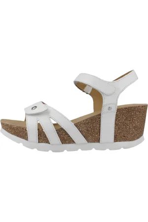 Panama Jack Sko, Dame, Hvid, 38 EU, Sommer Flade Sandaler