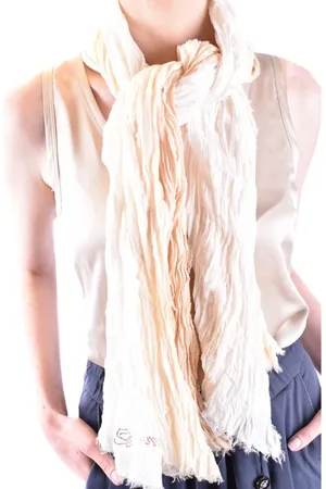BLUMARINE Tilbehør, Dame, , ONE SIZE, Bomuld, Elegant Silk Cotton Scarf