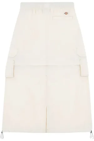 Dickies Nederdel, Dame, Hvid, S, Allround Midi Nederdel til Kvinder