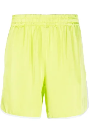 BLUE SKY INN Shorts, Herre, Gul, S, Uld, Grønne Shorts Stilfuld Frisk Farvekombination