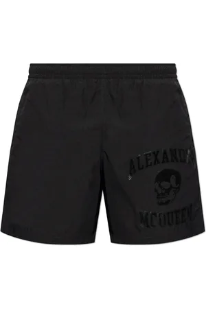 Alexander McQueen Badetøj, Herre, Sort, L, Badeshorts
