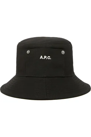 A.P.C. Tilbehør, Herre, Sort, 54 CM, Uld, Stilfuld Solbeskyttelse Bob Hat