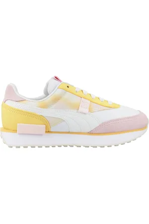 PUMA Sko, Dame, Gul, 39 EU, Uld, Stilfulde Future Rider BD Sneakers