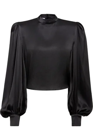 MVP Wardrobe Bluser & Skjorter, Dame, Sort, M, Uld, Edendale Bluse
