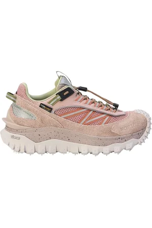 Moncler Sko, Dame, Flerfarvet, 39 EU, Læder, Trailgrip Letvægts Sneakers