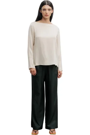 Ahlvar Gallery Top, Dame, , XL, Silke Stretch Bådudskæring Bluse