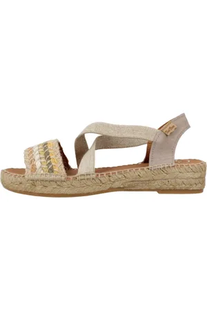 Toni Pons Sko, Dame, Brun, 40 EU, Uld, Stilfulde Flade Sandaler til Kvinder