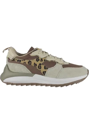 Diadora Sko, Dame, Flerfarvet, 40 EU, Animalier Print Sneakers