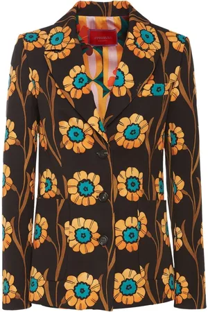 La DoubleJ Jakke, Dame, Flerfarvet, S, Uld, Daisychain Bond Blazer