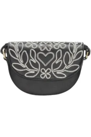 Fabienne Chapot Taske, Dame, Sort, ONE SIZE, Uld, Western Spirit Skuldertaske