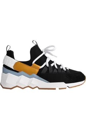 Pierre Hardy Sko, Herre, Sort, 43 EU, Sort Mesh Sneakers til Mænd