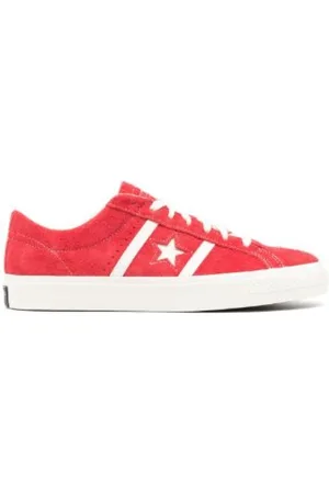 Converse Sko, Herre, Rød, 42 EU, Uld, Academy Pro OX One Sneakers