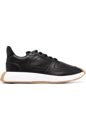 Giuseppe Zanotti Sko, Herre, Sort, 46 EU, Uld, Sort Elegant Lukkede Sneakers