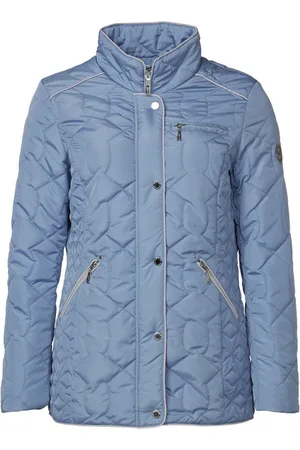 Danwear Jakke, Dame, Blå, 4XL, Lysblå Quiltet Overgangsjakke