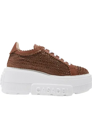 Casadei Sko, Dame, Brun, 41 EU, Læder, Hanoi Sneakers