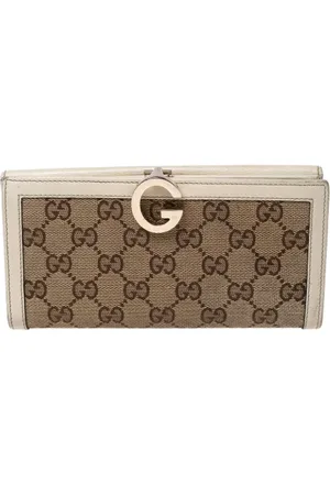 Gucci Pre-owned, Dame, Flerfarvet, ONE SIZE, Uld, Pre-owned Canvas punge