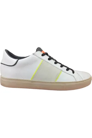 Crime london Sko, Herre, Hvid, 45 EU, Essential Low Top Sneakers