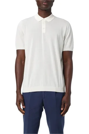 DRUMOHR Top, Herre, Hvid, XL, Rasato Polo Shirt