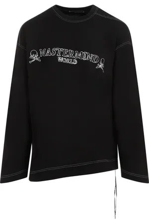 MASTERMIND Top, Herre, Sort, L, Bomuld, Long Sleeve Tops