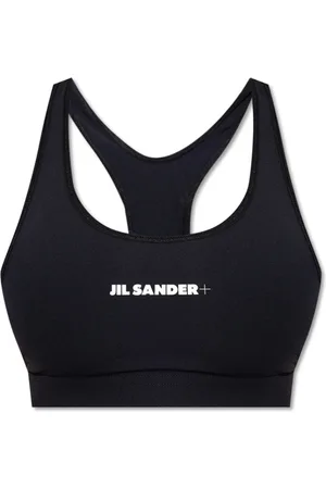 Jil Sander Sport, Dame, Sort, M, Sports BH med Logo