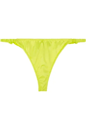 LOVE Stories Badetøj, Dame, Grøn, L, Uld, Brasiliansk Slip Lily Lime