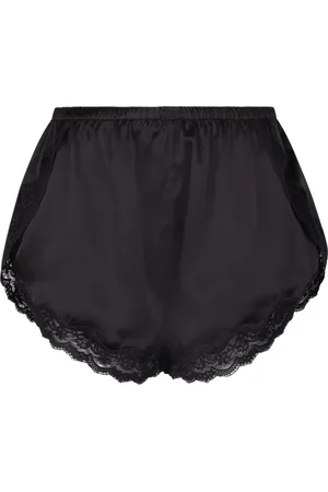 LOVE Stories Shorts, Dame, Sort, M, Luksuriøse silke pyjama shorts Mae